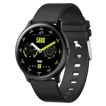 Rubicon Pametna ura RNCE61 s črnim AMOLED kovinskim ohišjem