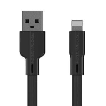 Proda Fons PD-B18i Lightning kabel 2.1A 1M črne barve