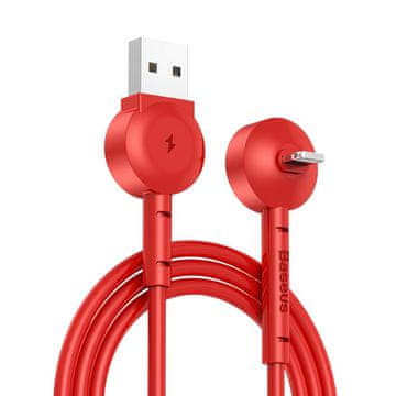 BASEUS Maruko Lightning kabel CALQX-09 2.1A rdeč
