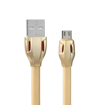 REMAX RC-035m ploščati USB/mikro kabel 1m zlate barve