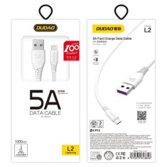 DUDAO USB - micro USB kabel 1m 5A L2M bel