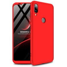360 360 3v1 ovitek spredaj + zadaj za Xiaomi Mi Play rdeč