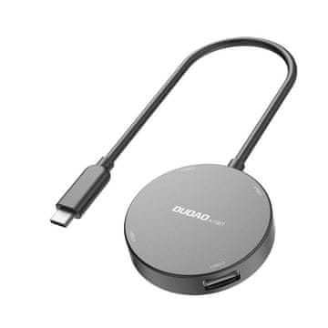 DUDAO HUB 4v1 Type-C 4xUSB razdelilnik A15BT