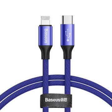 BASEUS Yiven USB-C / Lightning 2A 1M CATLYW-C03 MODRA
