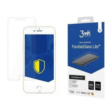3MK FlexibleGlass Lite hibridno steklo za iPhone SE 2020 / SE 2022 / 7 / 8