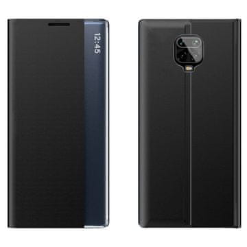 HURTEL Nov ovitek za spanje za Xiaomi Redmi Note 9T 5G črne barve