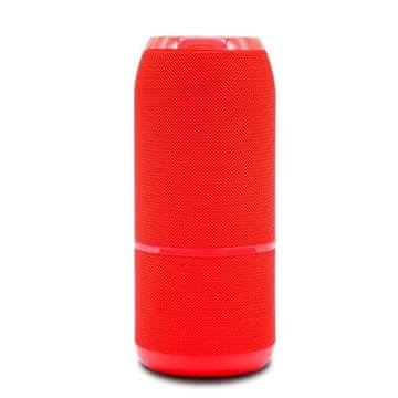 Brezžični zvočnik 2x5W rdeč Bluetooth / MP3 / microSD / FM radio / USB / klici M444012RD