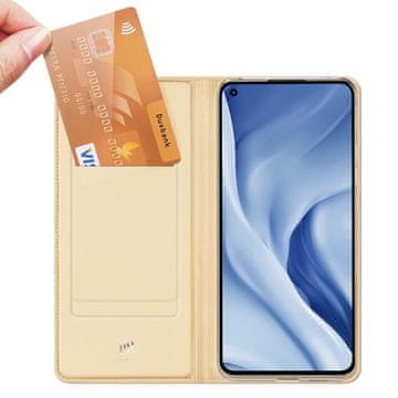 Dux Ducis SkinPro za Xiaomi Mi 11 Lite zlata