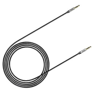 BASEUS Yiven avdio kabel M30 1,5 m srebrno-črn CAM30-CS1