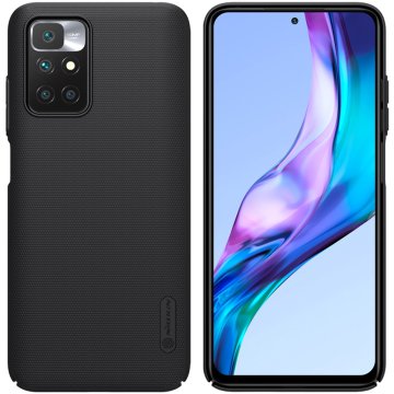 Nillkin Ovitek Frosted za Xiaomi Redmi 10 črne barve