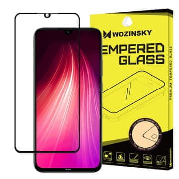 WOZINSKY Kaljeno steklo FG za Redmi Note 8 črno