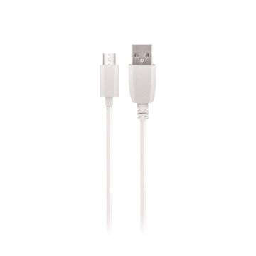 maXlife Micro USB kabel za hitro polnjenje 2A, 1 m, bel