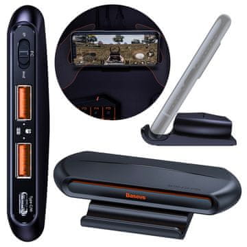 BASEUS Gamo GA01 adapter 2x USB HUB GMGA01-01