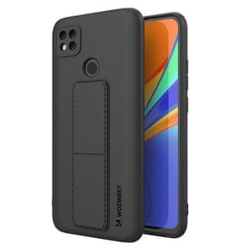 WOZINSKY ovitek s stojalom za Xiaomi Redmi 9C črne barve