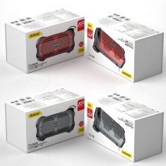 DUDAO Zvočnik Y9s Bluetooth 5.0 500mAh 3W rdeče barve