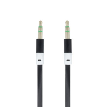 Forever Avdio kabel 3,5 mm jack - 3,5 mm jack 1,0 m črne barve