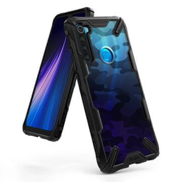 RINGKE Ovitek Fusion X za Xiaomi Redmi Note 8 črne barve