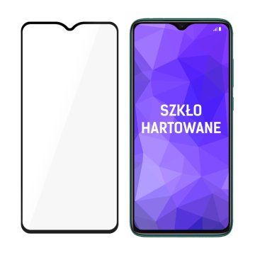 3MK Zaščitno steklo FlexibleGlass Max za Xiaomi Redmi Note 8 Pro, črno