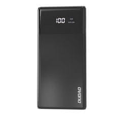 DUDAO prenosna baterija 10000mAh 2A 2xUSB LED K8 črna