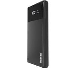 DUDAO prenosna baterija 10000mAh 2A 2xUSB LED K8 črna