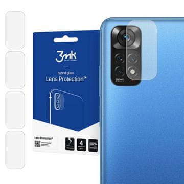 3MK Hibridno steklo za kamero Lens 4x za Xiaomi Redmi Note 11 4G