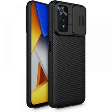 Nillkin CamShield za Xiaomi Note 11 5G / 11T / 11S 5G / Poco M4 Pro 5G črne barve