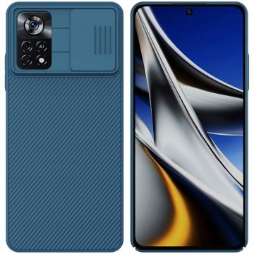 Nillkin CamShield za Xiaomi Poco X4 Pro 5G modre barve