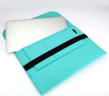 Torba za prenosnik iz filca 13,3" M222011LBE - svetlo modra
