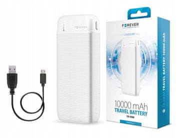 Prenosna baterija Forever TB-100L 20000 mAh bela