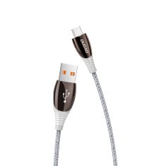 DUDAO USB-C kabel 3A 1,2 m siv L7Pro