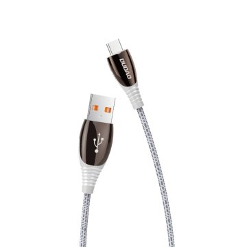 DUDAO USB-C kabel 3A 1,2 m siv L7Pro