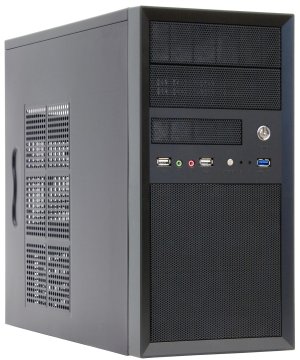 Chieftec Ohišje||MiniTower|MicroATX|Barva Črna|CT-01B-OP