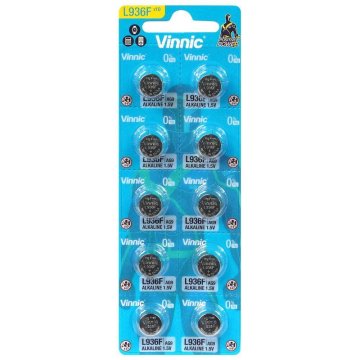 ALKALNE GUMBNE BATERIJE MINI G9/AG9/LR936 BLISTER 10 KOSOV L936F