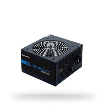 Chieftec Napajalnik||600 W|Učinkovitost 80 PLUS BRONZE|Aktivni PFC|ELP-600S