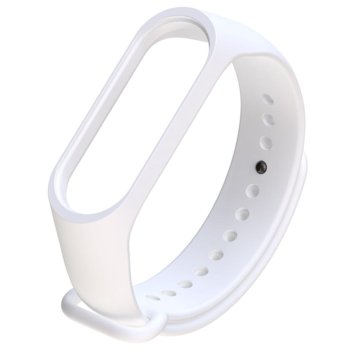Xiaomi MiBand Mi Band 4/3 silikonska nadomestna zapestnica bela