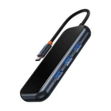 BASEUS Prenosni Hub adapter 4v1 USB-C na 4xUSB 3.0 500MB/s WKJZ010513