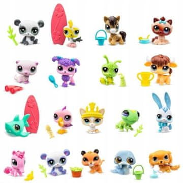 Littlest Pet Shop Figurica z dodatki, mešanica dizajnov, 7. generacija