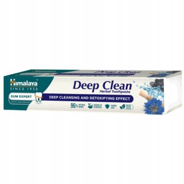 Himalaya Gum Expert Deep Clean zeliščna zobna pasta 75 ml
