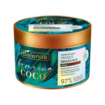 Bielenda Bronzing Coco maslo za telo, bronzer, vlažilno 200 ml