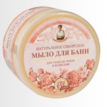 EUROBIOLAB Naravno sibirsko cvetlično milo po receptu Babuške Agafije 500 ml