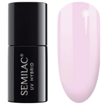 Semilac 051 French Beige Milk hibridni lak za nohte prozoren 7 ml