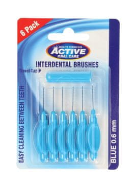 Beauty Formulas Beauty F Active čistila za medzobne prostore 0,60 mm 6 kosov