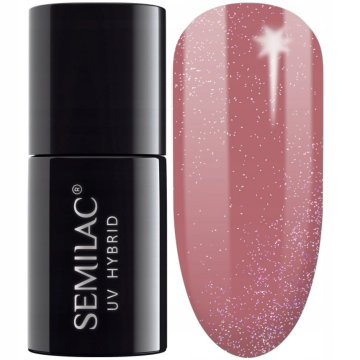 Semilac 321 Shimmer Dust Caramel lak za nohte 7 ml