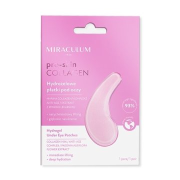 MIRACULUM Collagen Pro-Skin hidrogelni obliži za oči, 1 pakiranje po 2 kosa