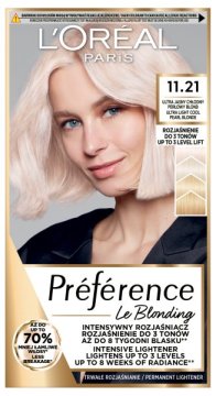 L’Oréal Barva za lase Preference Recital 11.21 Ultra svetlo hladno biserno blond