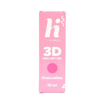 HI HYBRID 3D Nail Art Gel Pinkcredible 10 ml