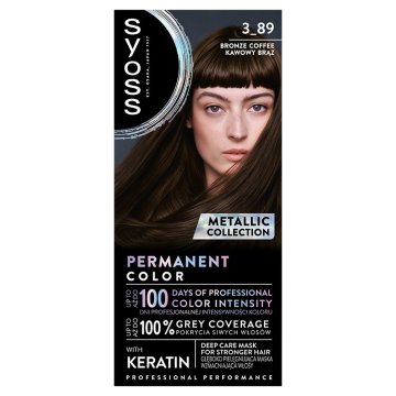 Schwarzkopf Barva za lase 3-89 Bronzasta kava