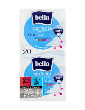Perfecta Ultra Blue higienski vložki 20 kosov