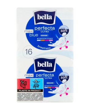 Perfecta Ultra Maxi Blue higienski vložki 16 kosov