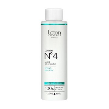 LOTON lak za lase z naravnimi proteini št. 4 polnilo 125 ml